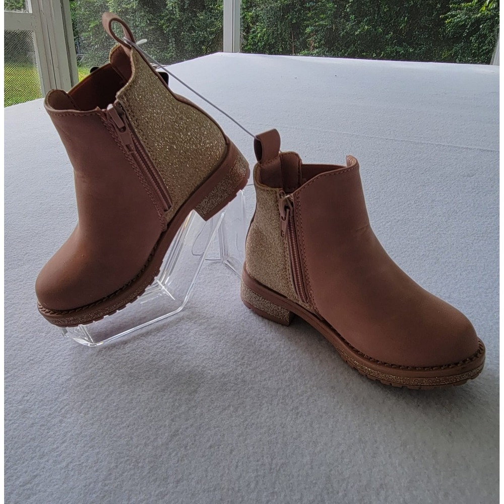 Laundry  Heart  Girls Ankle ‎ Pink Boots Size 8